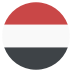 Ye Yemen Flag Icon Circle