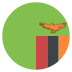 Zm Zambia Flag Icon Circle